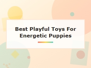 Best Playful Toys for Energetic Puppies to Keep Them Happy and Active